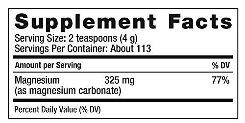 Natural Vitality Calm Magnesium Citrate Supplement Powder 16 oz