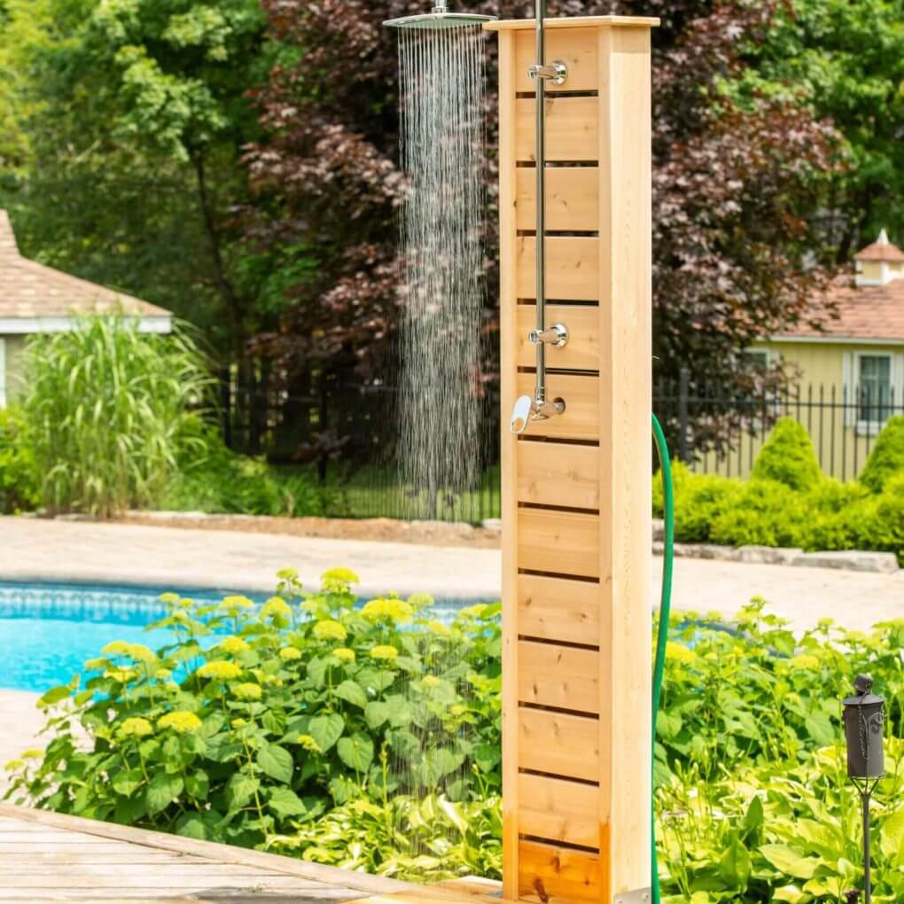 LeisureCraft™ Canadian Timber Sierra Pillar Shower