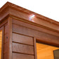 TheraSauna® 3-Person Corner Home Sauna w/ Benches (TS6439)