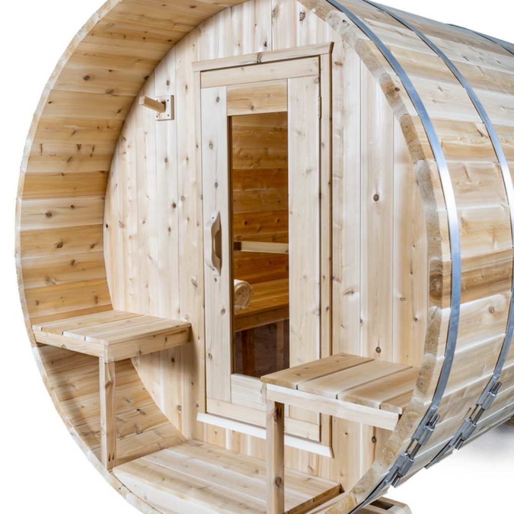 Serenity CTC2245W Outdoor Dundalk Sauna Kit by LeisureCraft™