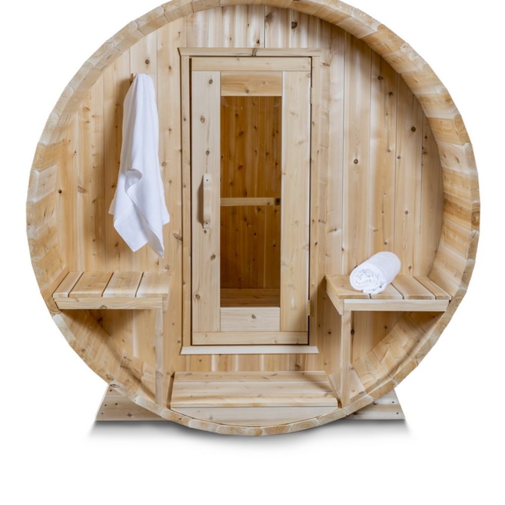 Serenity CTC2245W Outdoor Dundalk Sauna Kit by LeisureCraft™