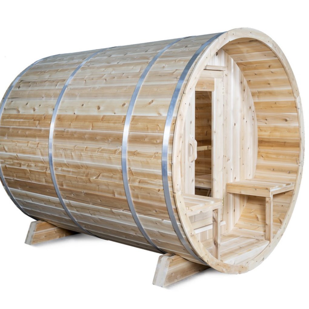 Serenity CTC2245W Outdoor Dundalk Sauna Kit by LeisureCraft™